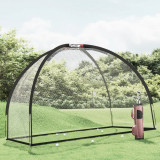 vidaXL Plasă antrenament de golf, negru, 300x150x210 cm, poliester