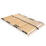 Cumpara ieftin Baza pat cu sipci, 28 sipci, 7 zone, 140 x 200 cm