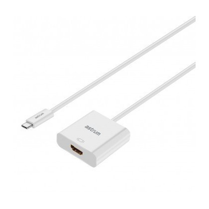 Adaptor Convertor USB Type-C la HDMI FullHD 4K Astrum DA630 Alb