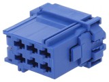 Conector Auto MCP 2.8 Mamă 6 PIN Crimpat Pe Cablu