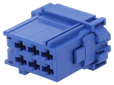 Conector Auto MCP 2.8 Mamă 6 PIN Crimpat Pe Cablu foto