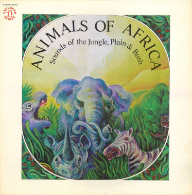 Vinil No Artist &amp;lrm;&amp;ndash; Animals Of Africa (Sounds Of The Jungle, Plain &amp;amp; Bush) (VG) foto