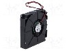 Ventilator 59,5x59,5x12,5mm, 10,2...13,8V DC, SEPA Europe GMBH - HYB60A12-001-BLI