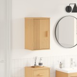 vidaXL Dulap de baie, 35x30x55 cm, lemn masiv de pin