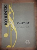 PARTITURA Korinek- Sonatina pre trubku a klavir