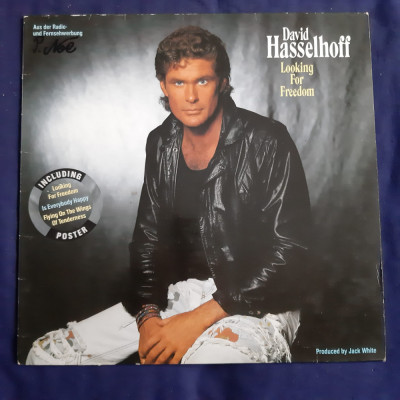 David Hasselhoff - Looking For Freedom _ vinyl,LP_White Rec, Europa, 1989_NM/VG+ foto