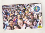 bnk card Cartele telefonice - Lithuania -The Year 2000 - The Youth Year
