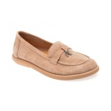 Mocasini GRYXX bej, 617871, din piele intoarsa