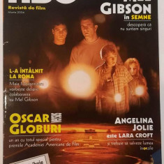 Revista de film HBO martie 2004 * Mel Gibson, Signs, Angelina Jolie, Casablanca