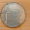 Medalie Souvenir de L&#039;ascension, Tour Eiffel - Franta, 40 mm, bronz argintat
