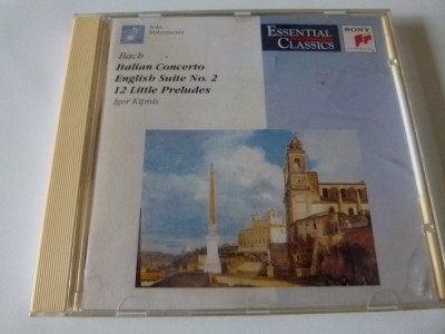 Italian concerto, english suite nr.2 - Bach foto