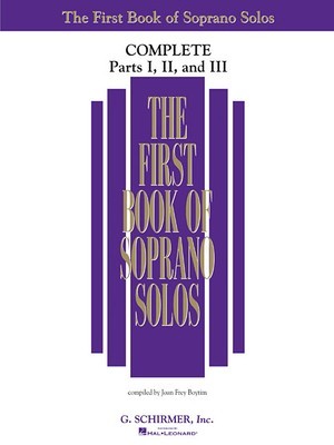 The First Book of Soprano Solos: Complete, Parts 1-3 foto