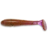 Năluca soft Crazy Fish Vibro Fat 71mm culoare 12 Squid