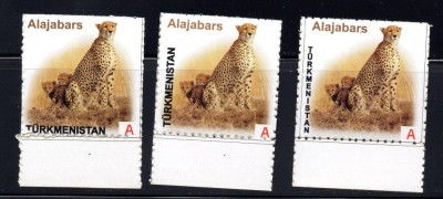 TURKMENISTAN 2008, Fauna, MNH, serie neuzata foto