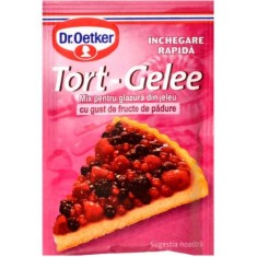 Tort Gelee Fructe De Padure Dr.Oetker, 8g, Jeleu, Jeleu pentru Tort, Jeleu pentru Prajituri, Jeleu Instant, Jeleu Fructe, Tort Gelee Dr.Oetker, Jeleu foto