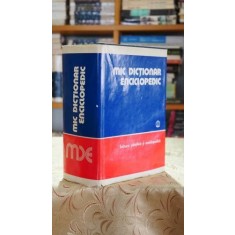 Mic Dictionar Enciclopedic (1850 pagini)
