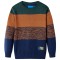Pulover pentru copii tricotat, multicolor, 104