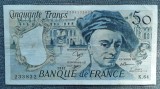 50 Francs 1991 Franta / franci / seria 233832