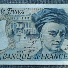 50 Francs 1991 Franta / franci / seria 233832