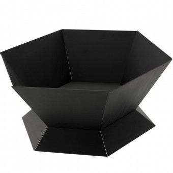 Vatra de foc pentru gradina, Hexagon, 740 x 690 x 220 mm, grosime 3 mm foto