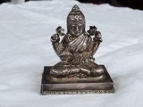 Argint LAKSHMI ZEITA BOGATIEI unica HINDUSA manopera EXCEPTIONALA de COLECTIE, Statueta