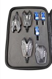 Set 3 Avertizori cu Statie Wind Blade SG--V2 cu snag bar si lumina vaghe