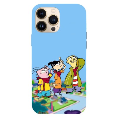 Husa compatibila cu Apple iPhone 14 model Ed Edd n Eddy The cul de sac, Silicon, TPU, Viceversa foto