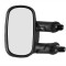 Oglinda exterioara Fiat Doblo (119/223) 01.2001-01.2010 partea stanga View Max crom convex carcasa neagra reglare manuala fara incalzire