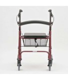 Rolator Pliabil Cu 4 Roti, Frana, Scaun Si Cos, Din Otel DrHappy JL966LH