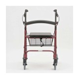 Rolator Pliabil Cu 4 Roti, Frana, Scaun Si Cos, Din Otel DrHappy JL966LH