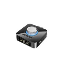 Adaptor audio DIGITAL RX/TX la ANALOGIC 2x RCA +Bluetooth / USB/ Card MicroSD + JACK 3.5 mm + potentiometru volum +telecomanda M
