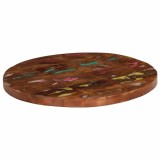 vidaXL Blat de masă rotund, &Oslash; 40x2,5 cm, lemn masiv reciclat 370018