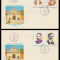 1993 Romania - 2 FDC 75 ani Marea Unire LP 1328, Bratianu Maniu Halippa Flondor