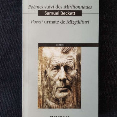 Samuel Beckett – Poemes suivi des Mirlitonnades / Poezii. Mizgalituri (fra-rom)
