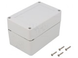 Carcasă universală 80x120x75mm cu bucșă din alamă, KRADEX