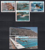 Congo 1987 - Jocurile Olimpice - Seul, Serie NDT + Colita NDT, F. RARE, MNH