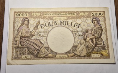 2000 lei 1941 XF foto