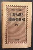 L&#039;affaire Rohm-Hitler / Jean Francois