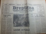 Dreptatea 12 februarie 1991-art. manastirea hurez,romanii din dreapta dunarii