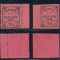 Posta locala Paltinis Hohe Rinne serie completa 2 timbre din 1903 2 heller dantelat si nedantelat MNH, ambele cu margini de coala