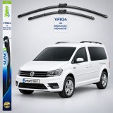 Cumpara ieftin Ștergătoare VW Caddy IV Box Body/MPV (SAA, SAH) 2015-2020 | Valeo Silencio Xtrm VF824 | Set Față 600+450mm