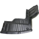 Scut motor fata Kia Rio, 09.2011-12.2016, parte montare stanga, polietilena, 41B1345T, Aftermarket, Rapid