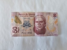 Mexic 50 Pesos 2017 Polimer foto