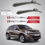 Cumpara ieftin Ștergătoare Citroen C4 Aircross (2012&ndash;2017) Flat | Set față &ndash; TeamCar&reg;