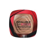 Pudra de fata, Loreal, Infallible 24H Fresh Wear, Foundation In A Powder, 300 Amber, 9 g