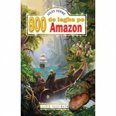 800 de leghe pe_Amazon, autor Jules Verne foto