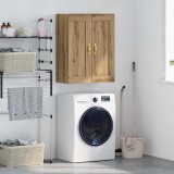 vidaXL Dulap montat pe perete Stejar Artizanal 69,5 x 34 x 90 cm 882751