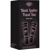 Institut Karit&eacute; Paris Black Leather Travel Duo Seturi pentru voiaj pentru maini si corp