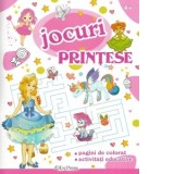 Jocuri. Printese - pagini de colorat si activitati educative
