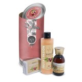 Pachet ingrijire, gel de dus de fructul pasiunii, ulei de fructul pasiunii si sapun, Nirvana Spa